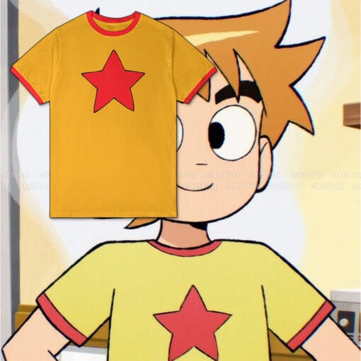 Star Ringer T-Shirt | Scott Pilgrim | Scott Pilgrim Vs The World