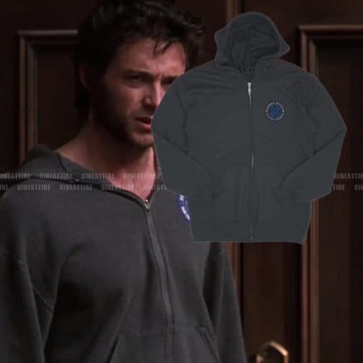 Xavier's School For Gifted Youngsters Zip Hoodie | Logan X-24 | X-Men